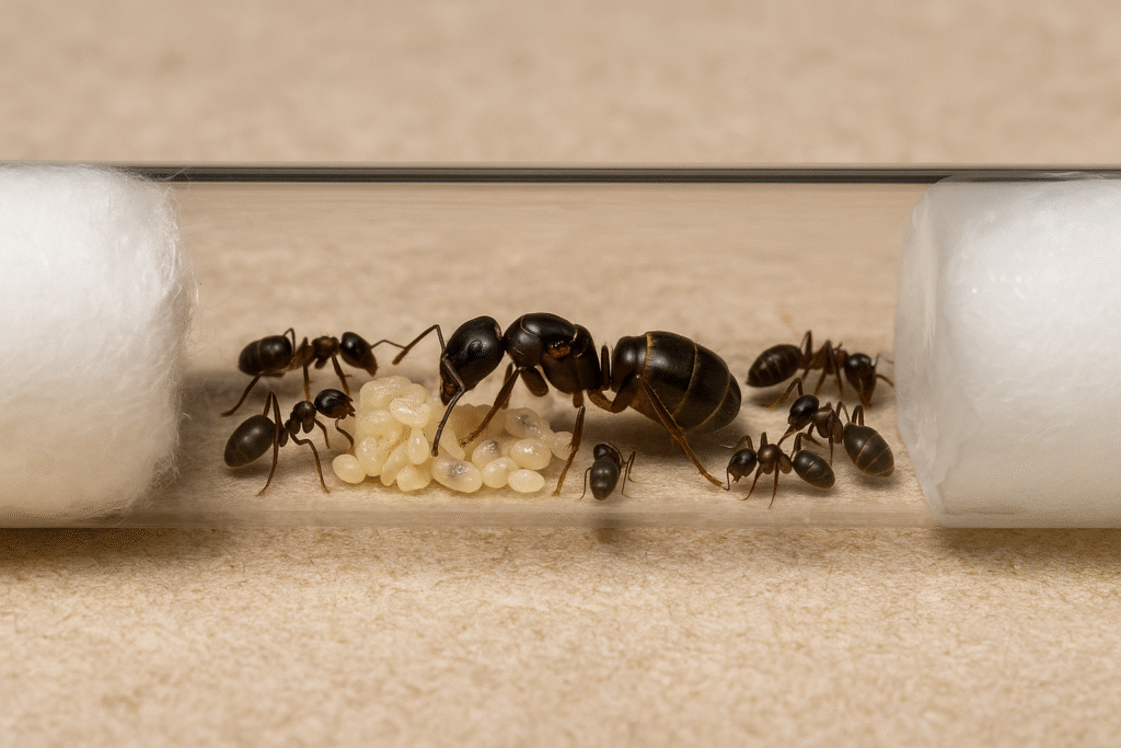 commence un élevage de fourmis